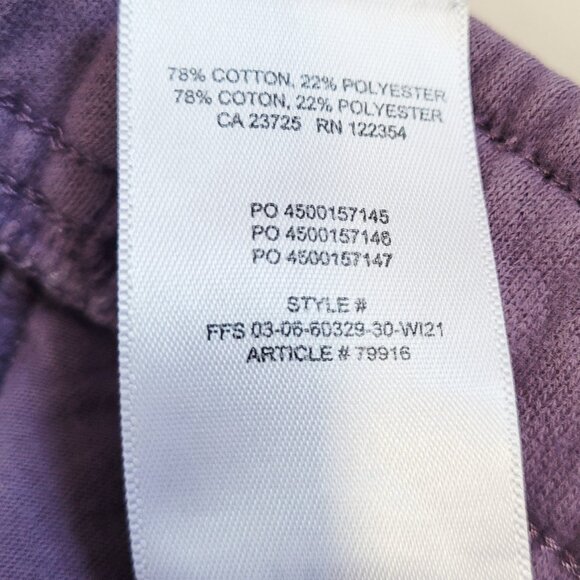 Aritzia TNA Cozy Fleece Boyfriend in Purple - Size 2XS - Picture 5 of 8